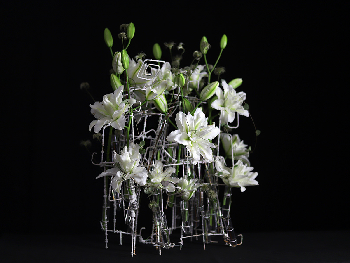 Double Lily Bowl of Beauty design by Gaétan Jacquet on Thursd